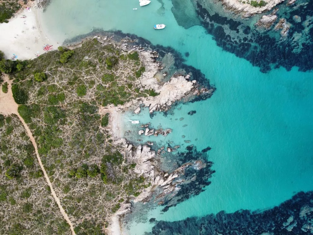 A picture of the coast